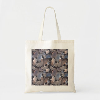Tote Bag Ginkgo feuilles : élégant motif naturel.