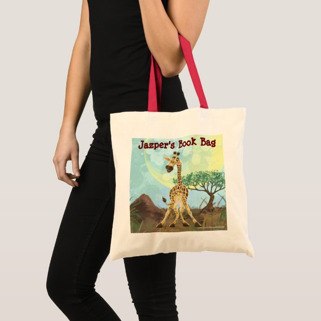 Tote Bag Giraffe de la Parade Animale (Devant (produit))