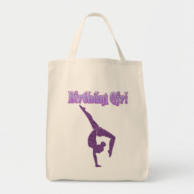 Tote Bag Girls Gymnastique Anniversaire Fille (Devant)