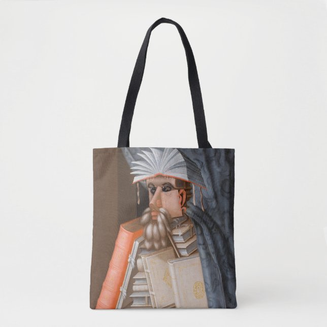 Tote Bag Giuseppe Arcimboldo - Le Bibliothécaire (Devant)