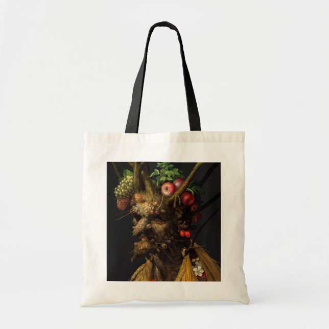 Tote Bag Giuseppe Arcimboldo - Quatre saisons en une tête (Devant)