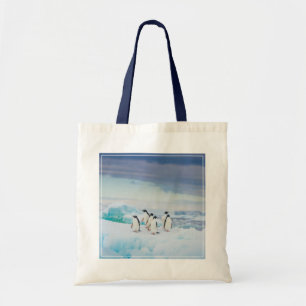 Tote Bag Glace et neige Adelie Penguins Antarctique