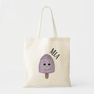 Tote Bag Glace puante souriante sur le manche avec de grand