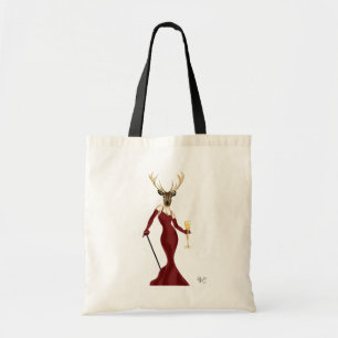 Tote Bag Glamor Deer à Marsala