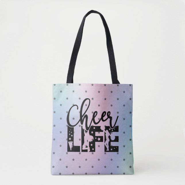 Tote Bag Glamour Cheerleader Star Gradient (Devant)