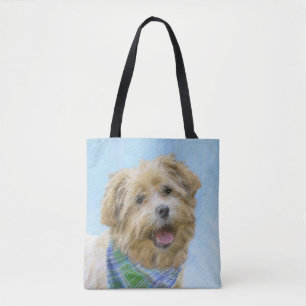 Tote Bag Glen of Imaal Terrier Peinture - Art original Chie
