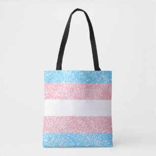 Tote Bag Glitter transgenre pride