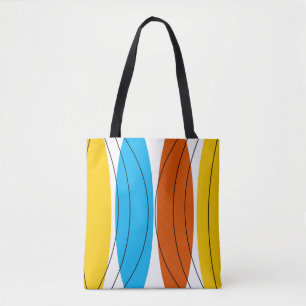 Tote Bag Globe Stripe partout à fourre-tout