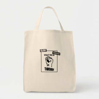 Tote Bag Glow Through Darkness