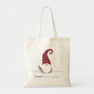 Tote Bag Gnome for the Holidays Design scandinave
