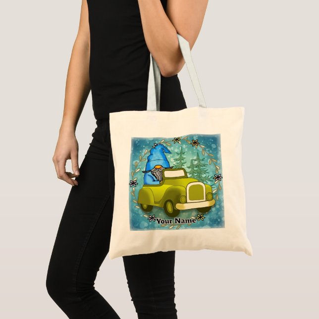 Tote Bag Gnome voiture (Devant (produit))
