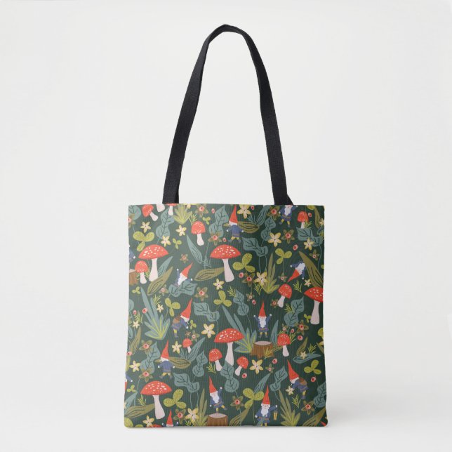 Tote Bag Gnomes de région boisée (Devant)