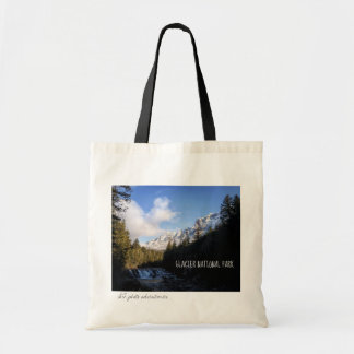 Tote Bag GNP Falls & Mountain Canvas Fourre-tout
