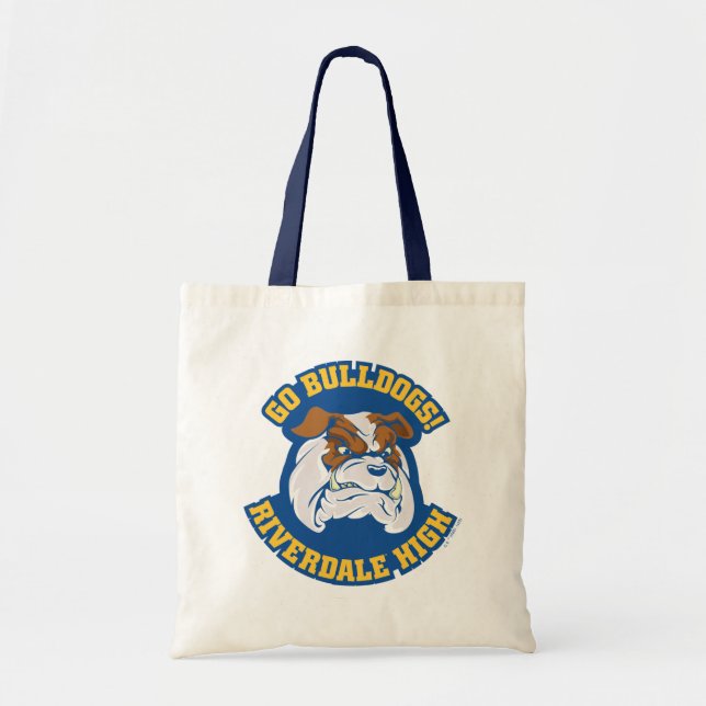 Tote Bag Go Bulldogs - Riverdale High (Devant)