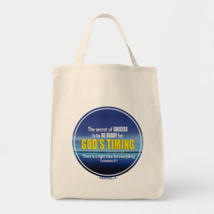 Tote Bag GODS TIMINING Succès Christian