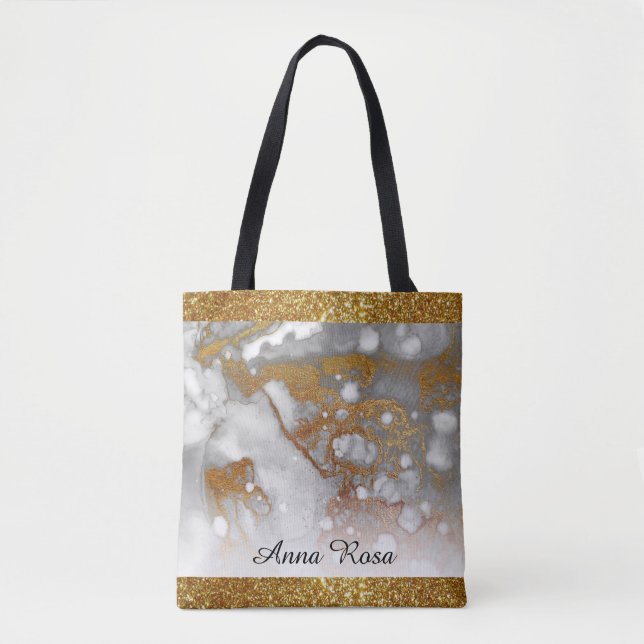 Tote Bag *~* Gold Parties scintillant Parties scintillant o (Devant)