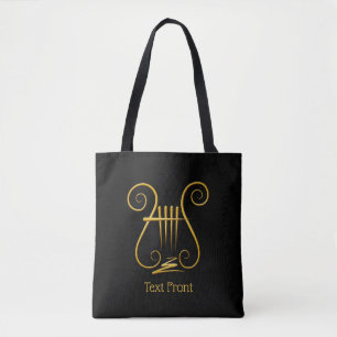 Tote Bag Golden lyre