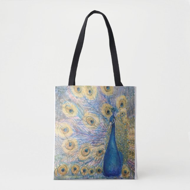 Tote Bag Golden Peacock Fourre-tout (Devant)