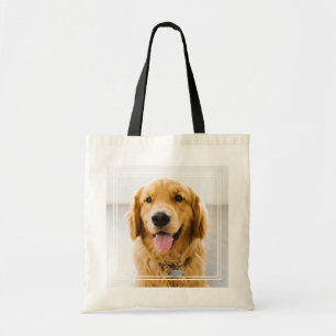 Tote Bag Golden Retriever souriant