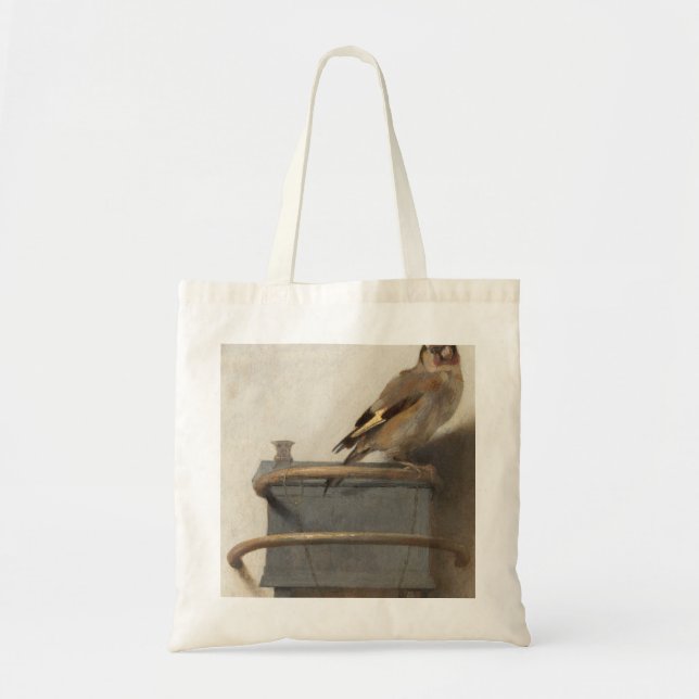 Tote Bag Goldfinch Par Carel Fabritius (Devant)