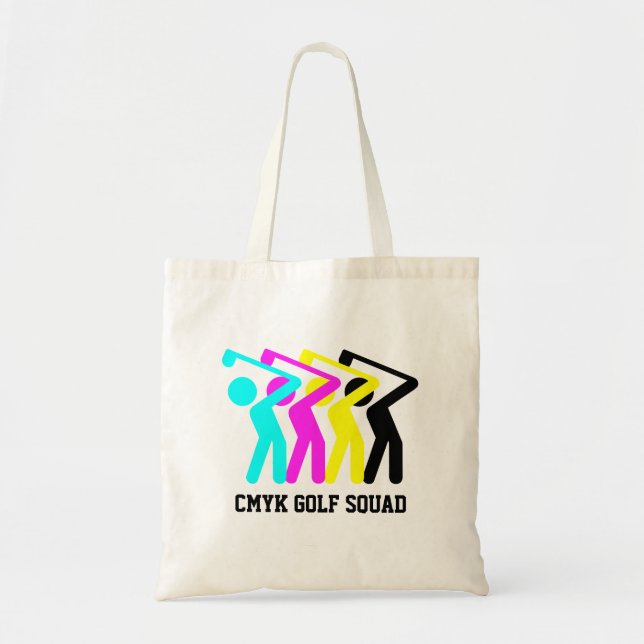Tote Bag Golf CMYK élégant (Devant)