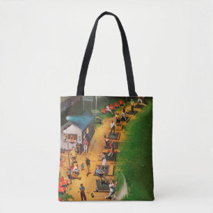 Tote Bag Golf Driving Range par John Falter