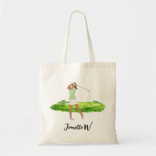Tote Bag Golf Femme golfeuse
