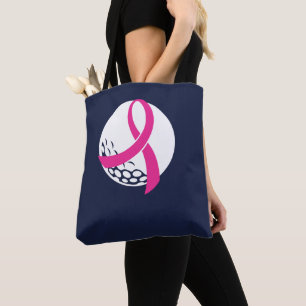 Tote Bag Golf Pink Ribbon Sensibilisation au cancer du sein