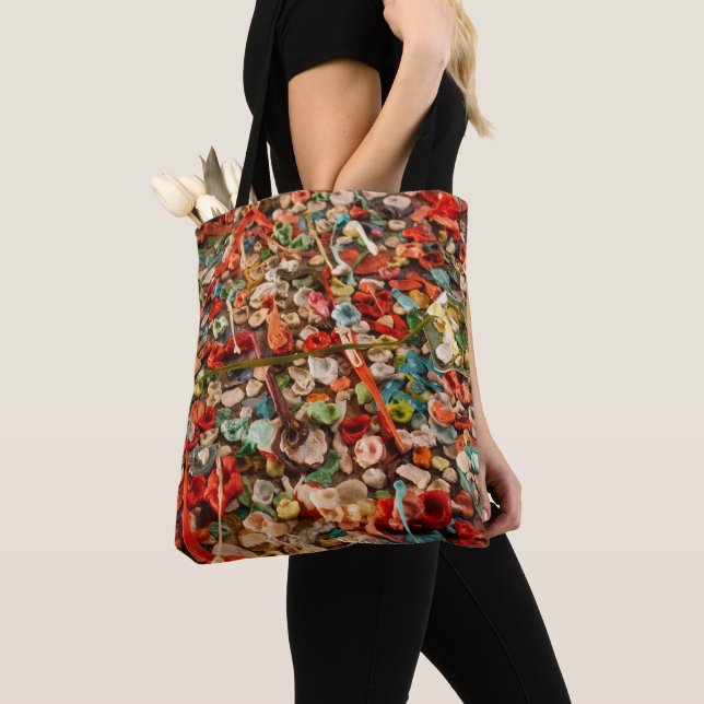 Tote Bag Gomme mâchée  (De près)