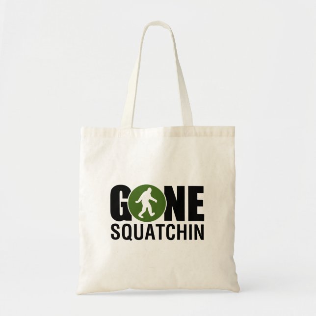 Tote Bag Gone Squatchin (Devant)
