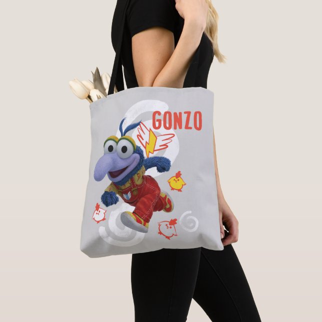 Tote Bag Gonzo et ses enfants (De près)