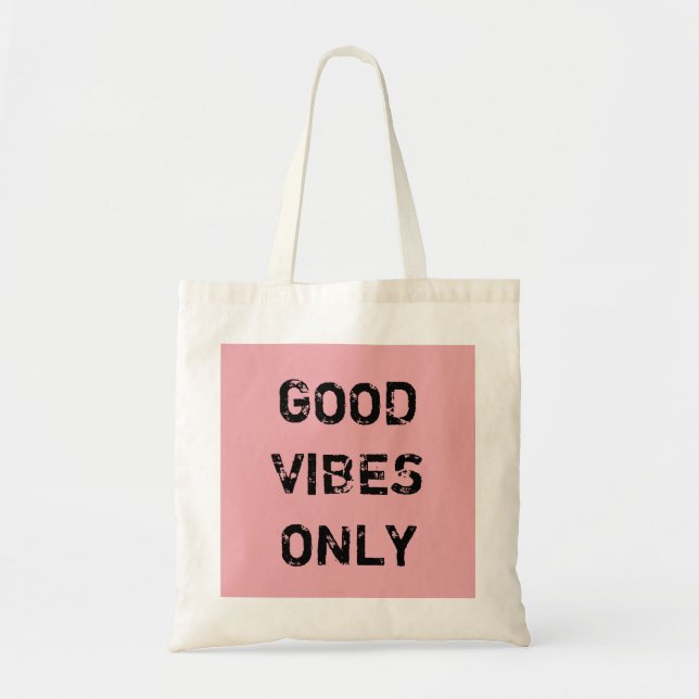 TOTE BAG GOOD VIBES SEULEMENT (Devant)