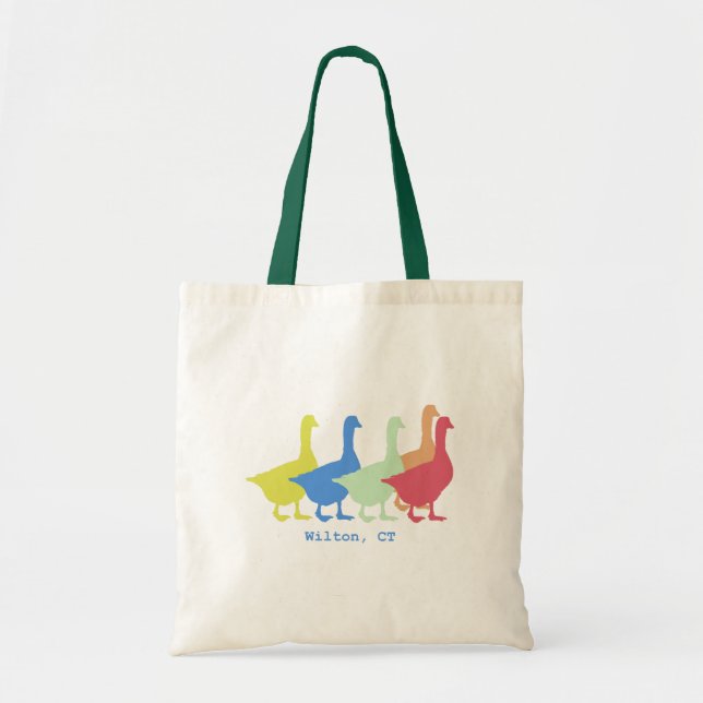Tote Bag Goose the Band Fourre-tout Grocery Bag (Devant)