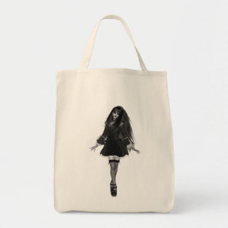 Tote Bag ♥ gothique collectable d'art de poupée de ♥