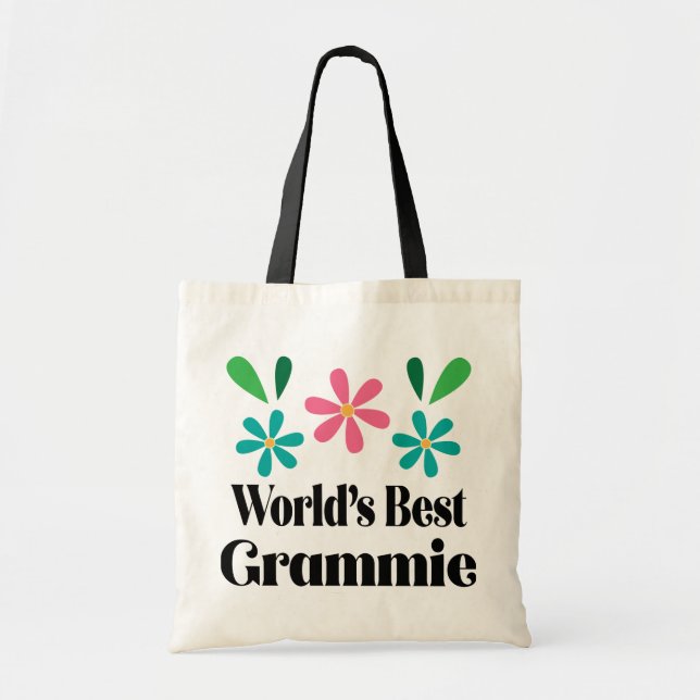 Tote Bag Grammie Cadeau pour grand-mère (Devant)