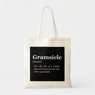 Tote Bag Gramsicle Drôle Hockey Grandma Sicle
