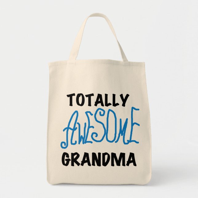 Tote Bag Grand-maman totalement impressionnante - T-shirts (Devant)