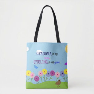 Tote Bag Grand-mère est mon nom...