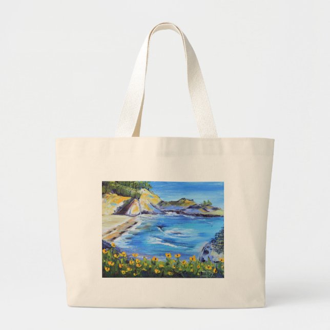 Tote Bag Grand Sur la Californie (Devant)