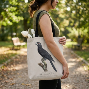 Tote Bag Grand Vasa, Coracopsis Vasa Illustration