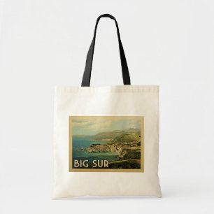 Tote Bag Grand Vintage voyage de Sur la Californie