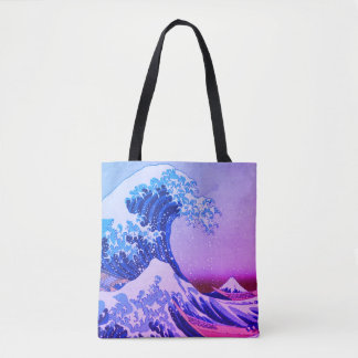 Tote Bag Grande vague au large de Kanagawa & Art japonais /