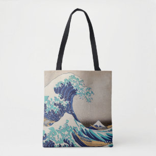 Tote Bag Grande vague d'Hokusai au large de Kanagawa. art j