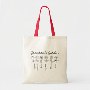 TOTE BAG GRANDMA'S GARDEN - CU
