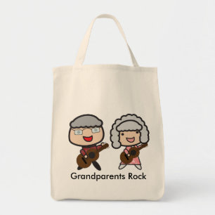 Tote Bag Grandparents Rock Personnaliser