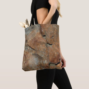 Tote Bag Granite gris et or Roche Naturelle