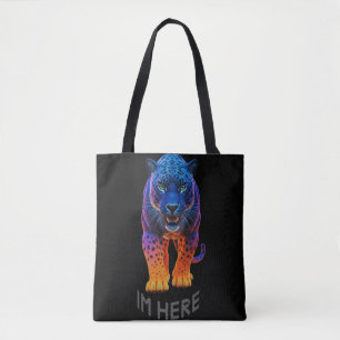 Tote Bag Graphique de Black Panther "Je suis là"