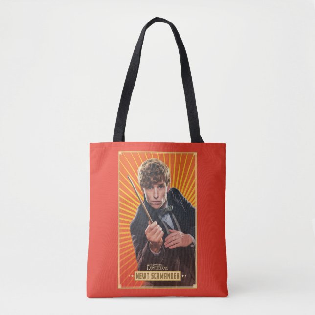 Tote Bag Graphique de caractères Newt Scamander (Devant)
