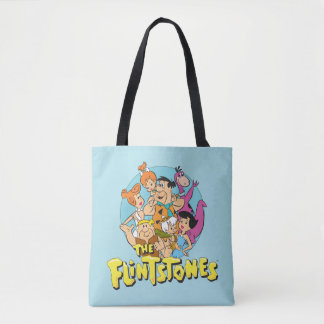 Tote Bag Graphique de la famille Pierrafeu et Roubles