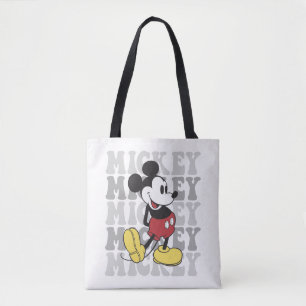 Tote Bag Graphique de la souris rétro Mickey de Disney